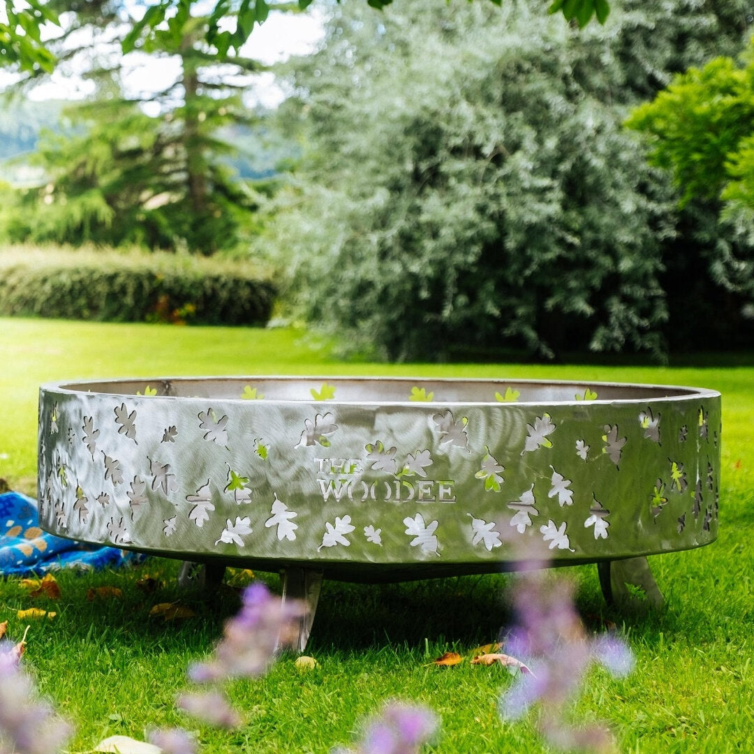 1200mm Stainless Steel Fire Pit The Woodee