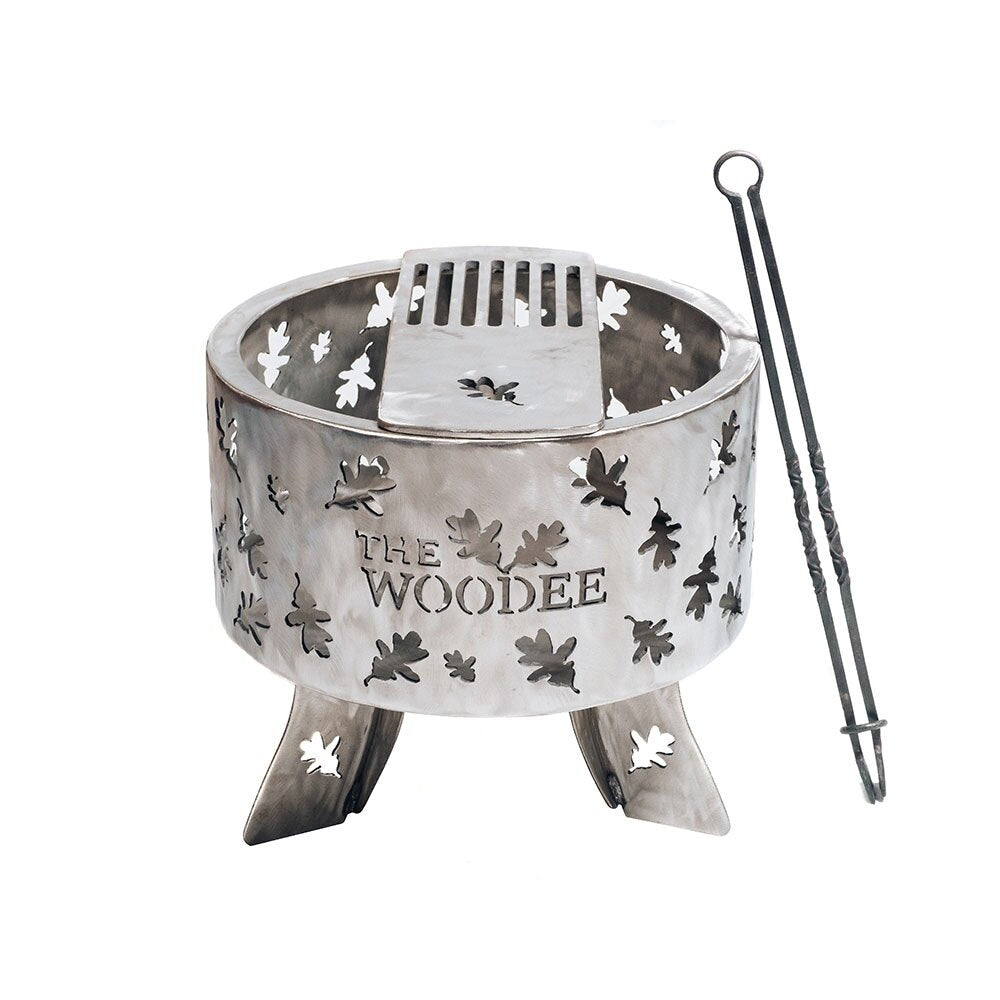 400mm Stainless Steel Fire Pit & Cooking Set