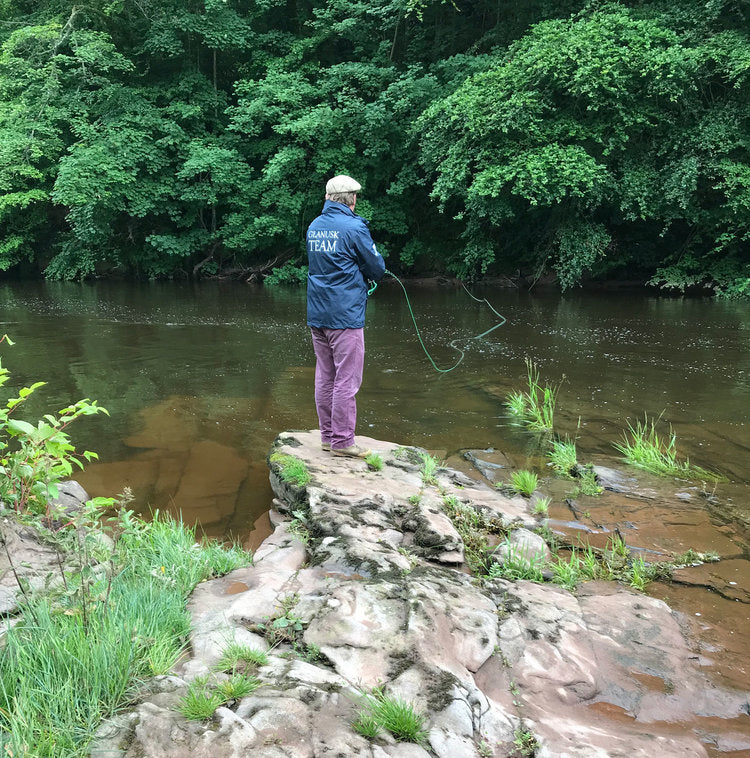 How to fly fish and catch wild trout at Glanusk Estate