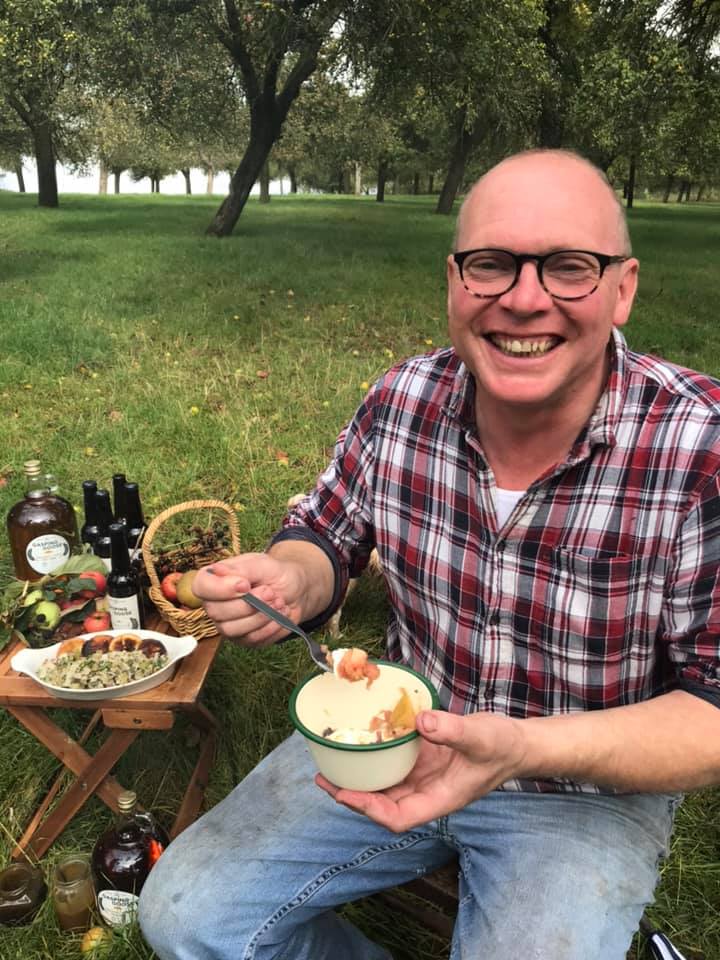 Baked Apples with Butterscotch Sauce