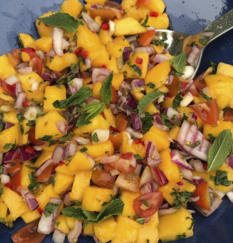Fresh Mango Relish