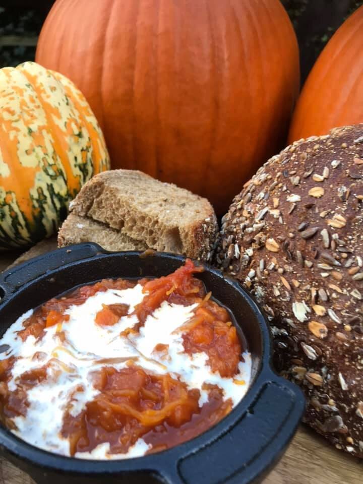 Halloween Cookout - Woodee Pumpkin Soup.