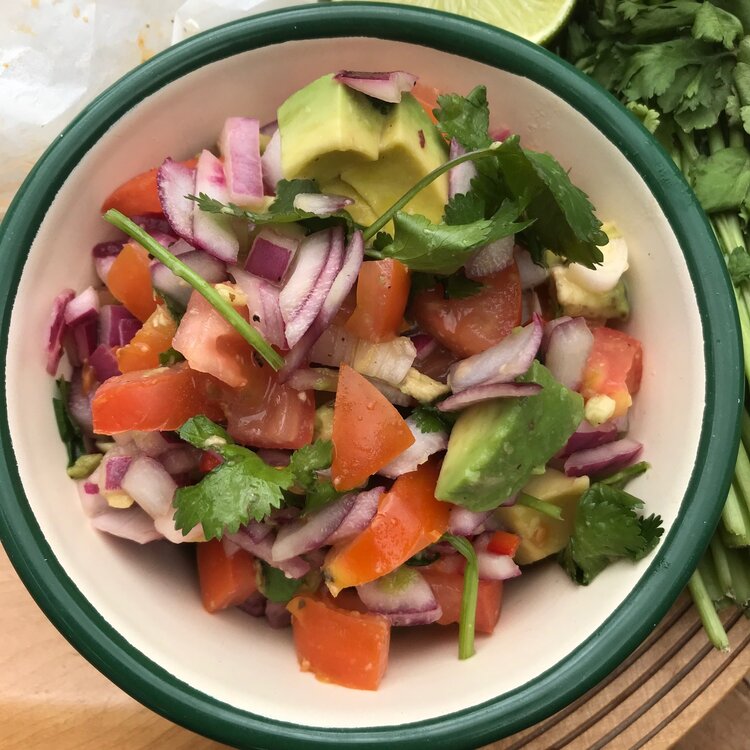 Tomato & Avocado Salsa Recipe