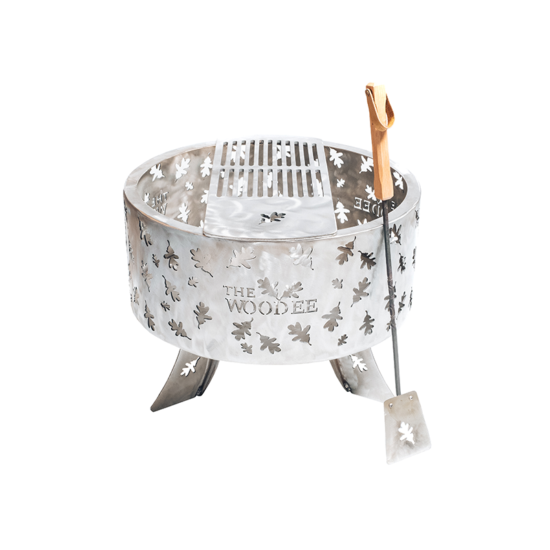 600mm Stainless Steel Fire Pit Cooking Set